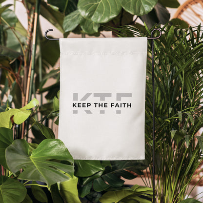 Keep The Faith Garden Flag