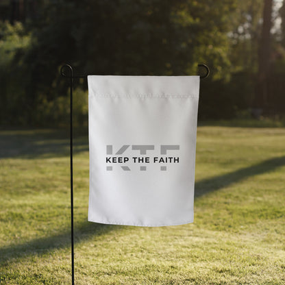 Keep The Faith Garden Flag